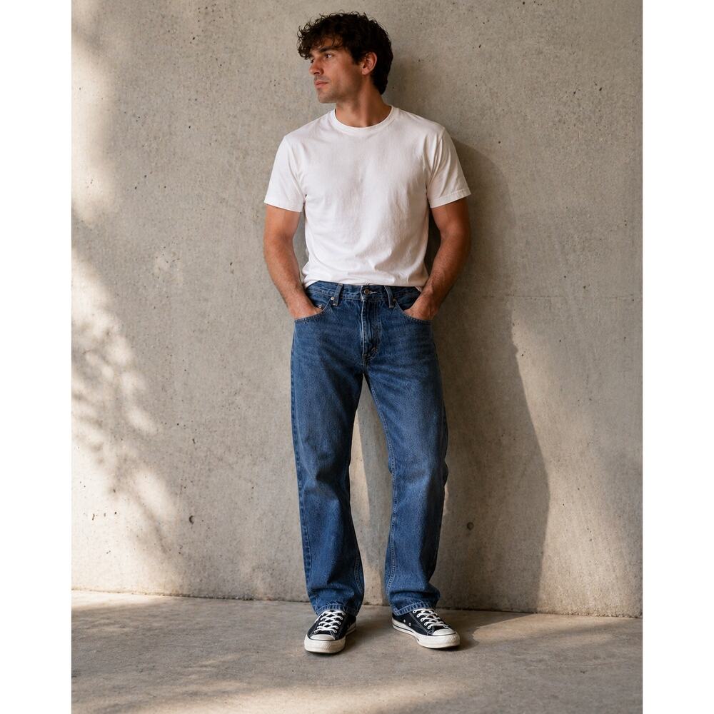 Levi’s Silver Tab Straight Jeans W30 L30 Dark Wash